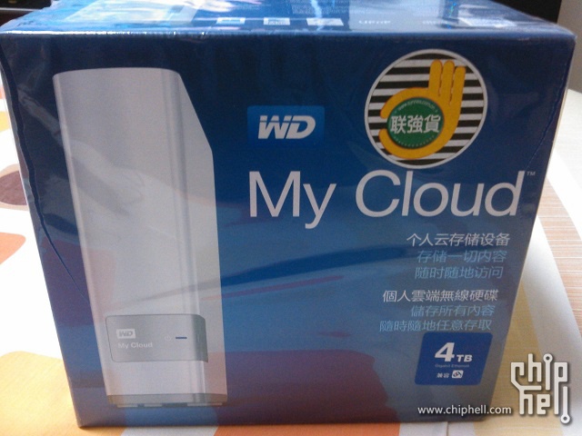 WD MyCloud 4TB 开箱 试用