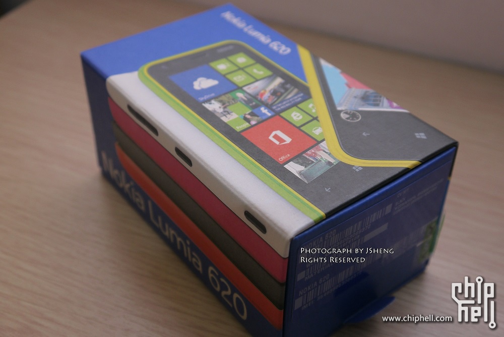 性价比黑色Nokia Lumia 620开箱 - 智能手机\/手
