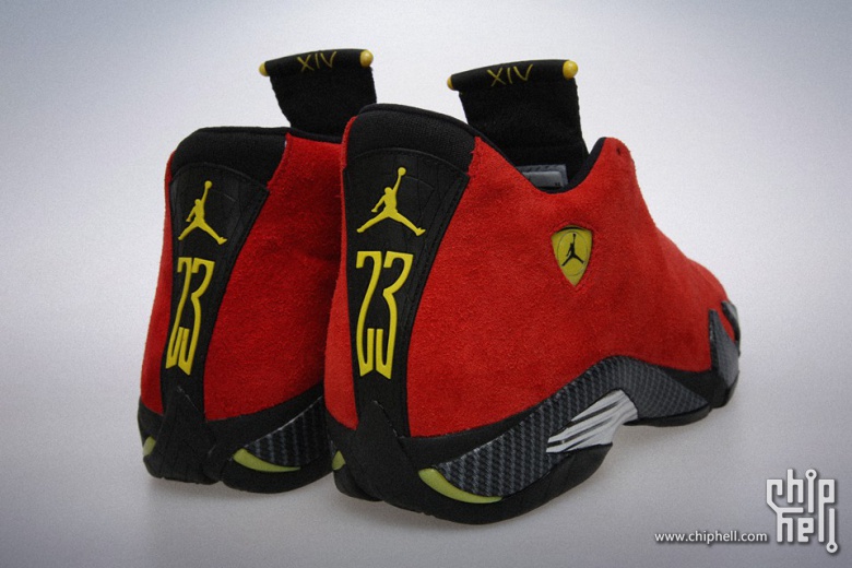 红色的疾驰--Air Jordan XIV Ferrari - 服饰鞋包