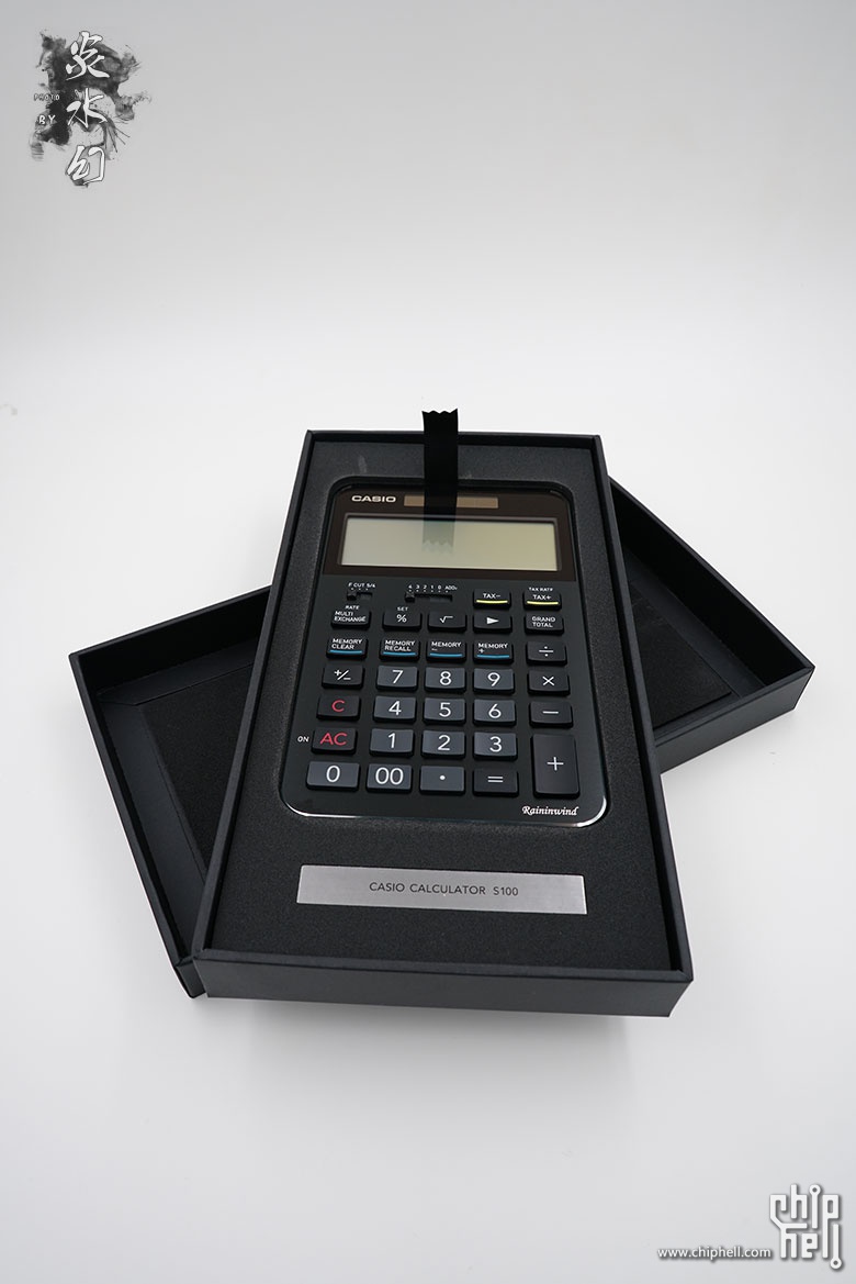 卡西欧 桌面计算器诞生50周年 限量计算器 S1
