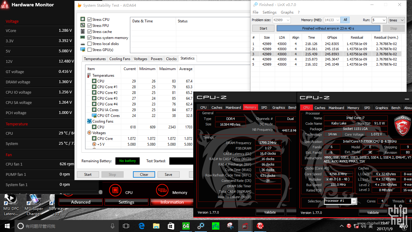 Intel Core i7-7700K 评测 - 第5页 - 处理器|CPU